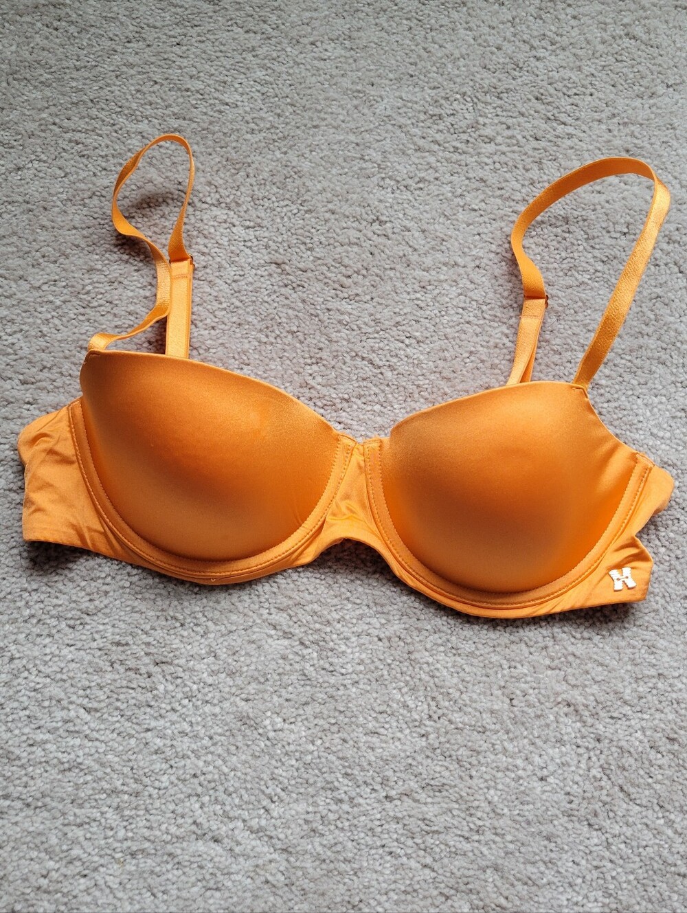 Savage x Fenty Silk Orange Bra